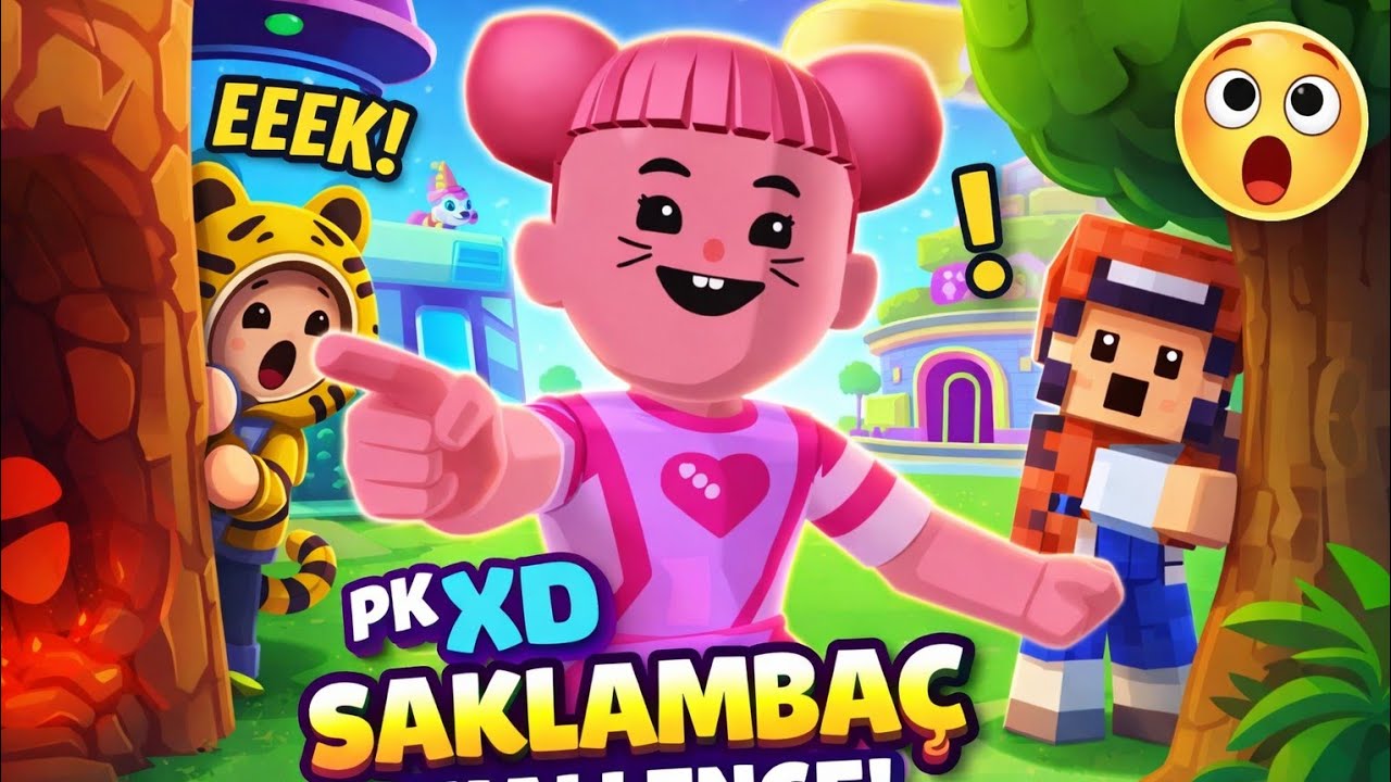 PK XD SAKLAMBAÇ CHALLENGE! 😆 KİM KAZANDI TAHMİN EDEMEZSİN! | PK XD MAYA