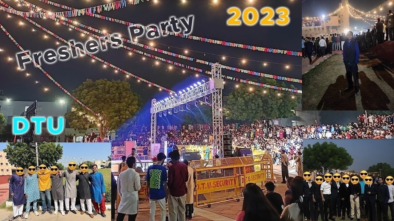 Freshers Party 2023 | Delhi Technological University | DTU | BDES | BTECH