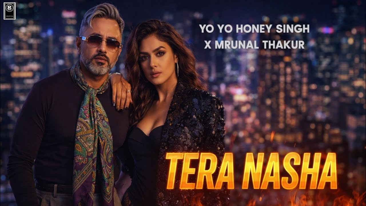 TERA NASHA //YO YO HONEY SINGH//MRUNAL THAKUR//REMIX CREATION//