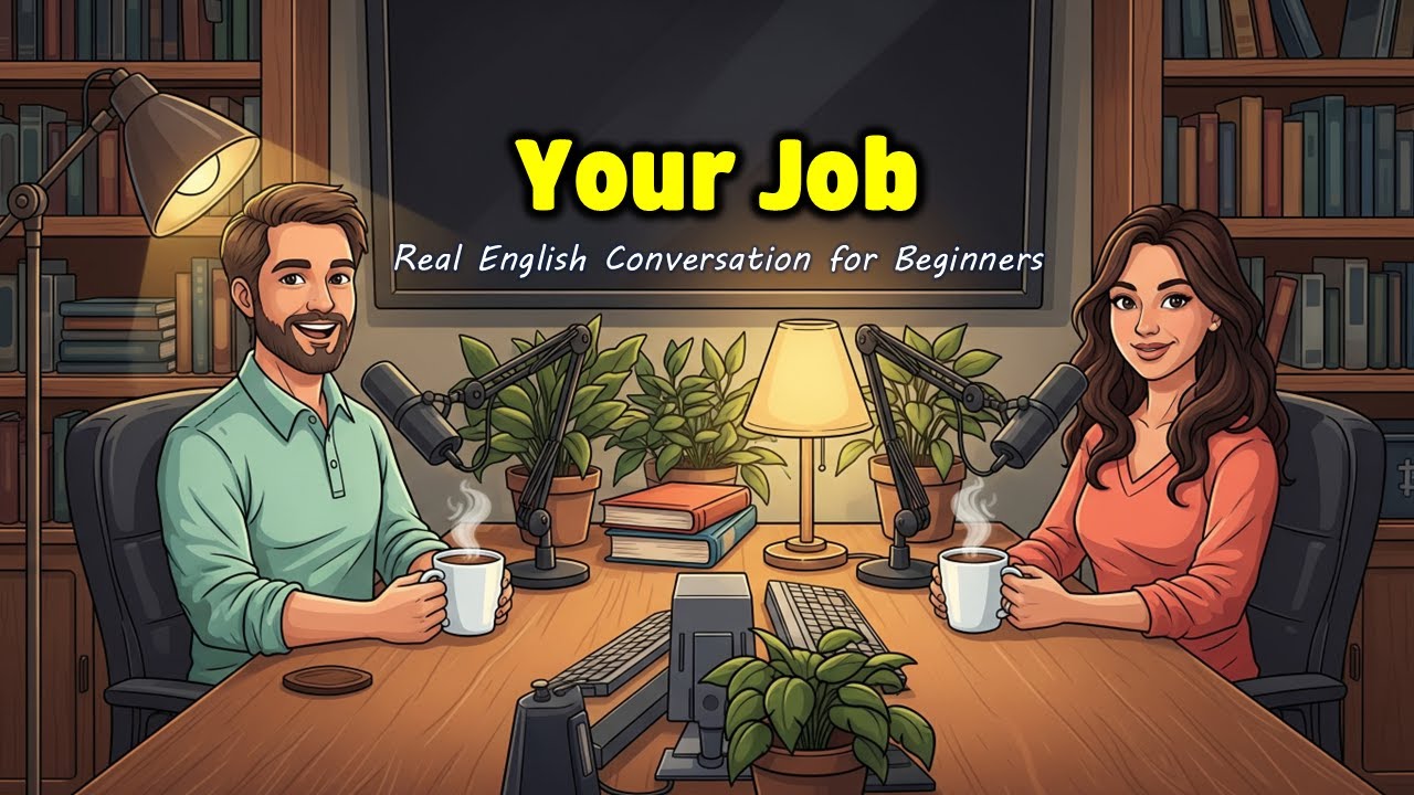 Real English Job Conversations for Beginners | English Speaking Practice