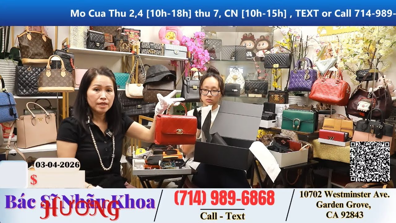 Bác Sĩ Nhãn Khoa Hương 03-04-2026 | Dr.Huong 714-989-6868  #bacsihuong #welivecali #tuixachhanghieu