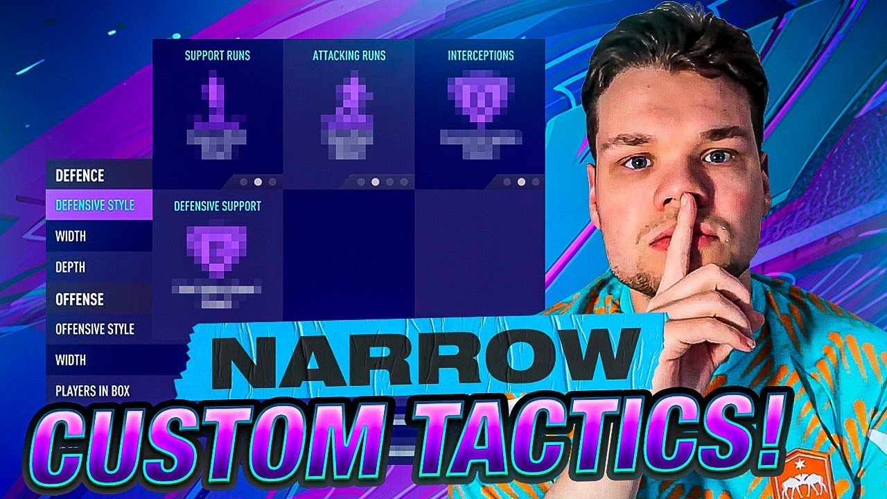 BEST 4-1-2-1-2/4312 CUSTOM TACTICS & INSTRUCTIONS! (GAIN MORE WINS IN CHAMPS) - FIFA 21