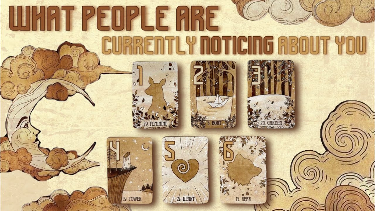 What Are People Currently Noticing About You? 🌙🌥️ | 🌿 Tarot • Pick a Card Reading 🌟