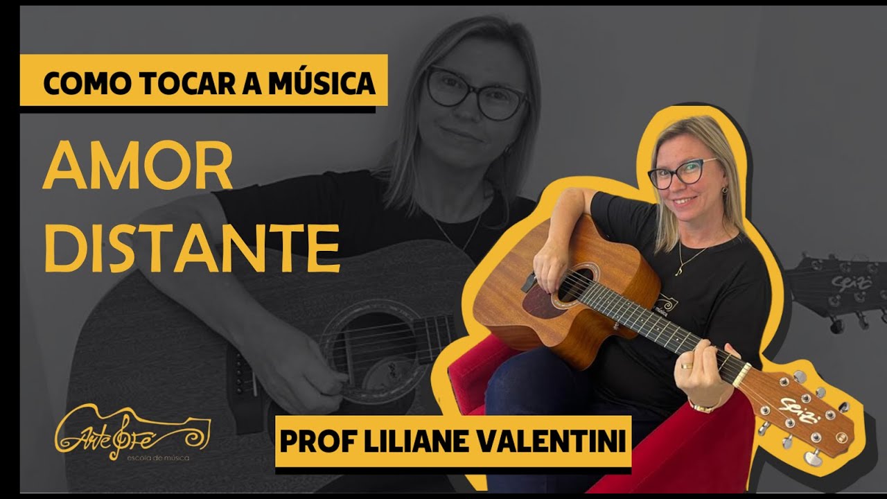Como tocar a música Amor Distante