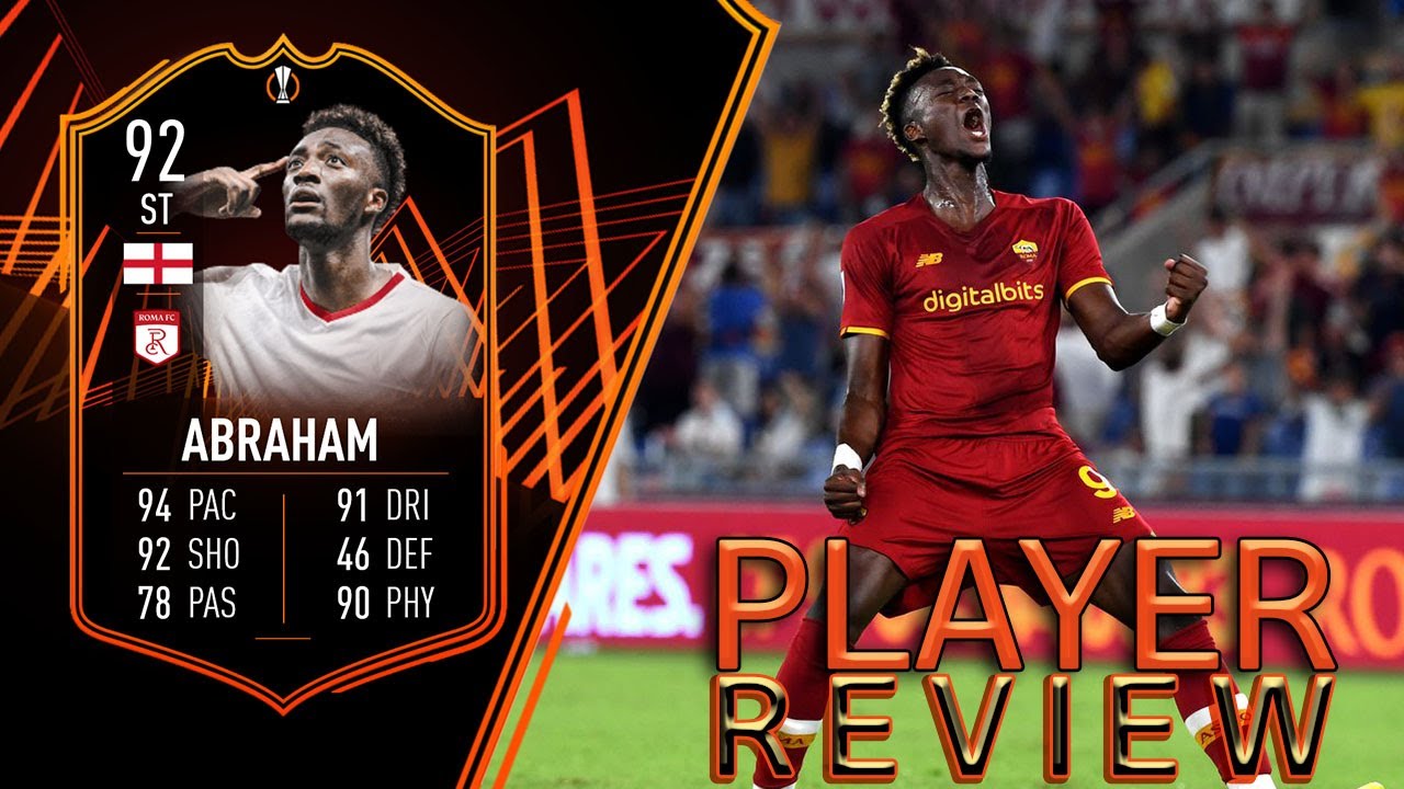 92 TAMMY ABRAHAM EUROPA LEAGUE ROAD TO THE FINAL PLAYER REVIEW