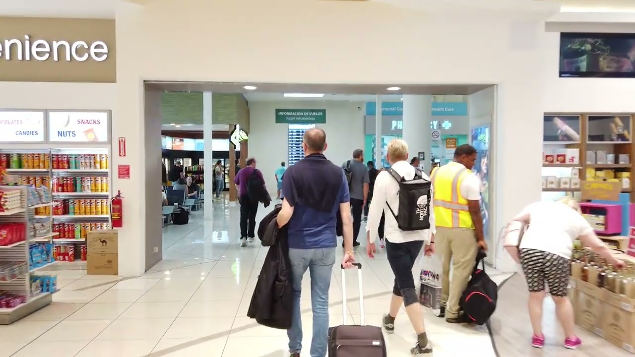 Punta Cana Airport Journey: A Seamless Passage from Arrival to United Airlines Plane Boarding