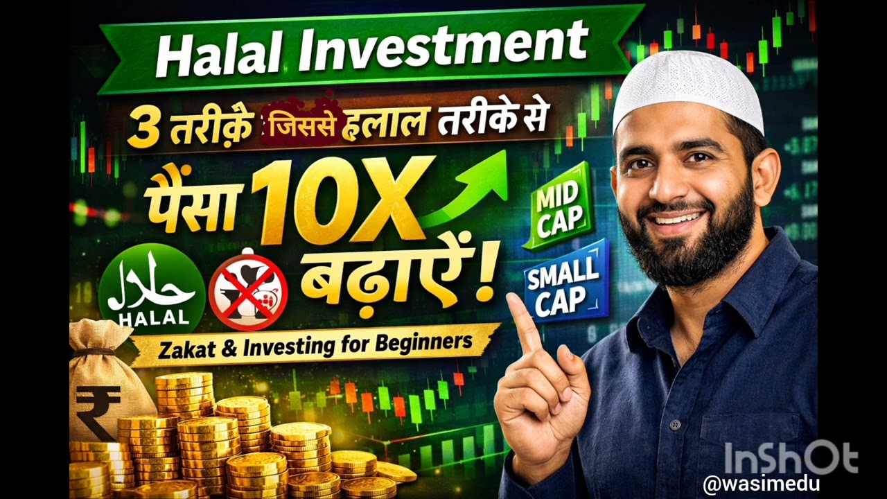 “Halal Investment: 3 तरीक़े जिससे पैसा 10x बढ़े | Share Market Halal ya Haram?”