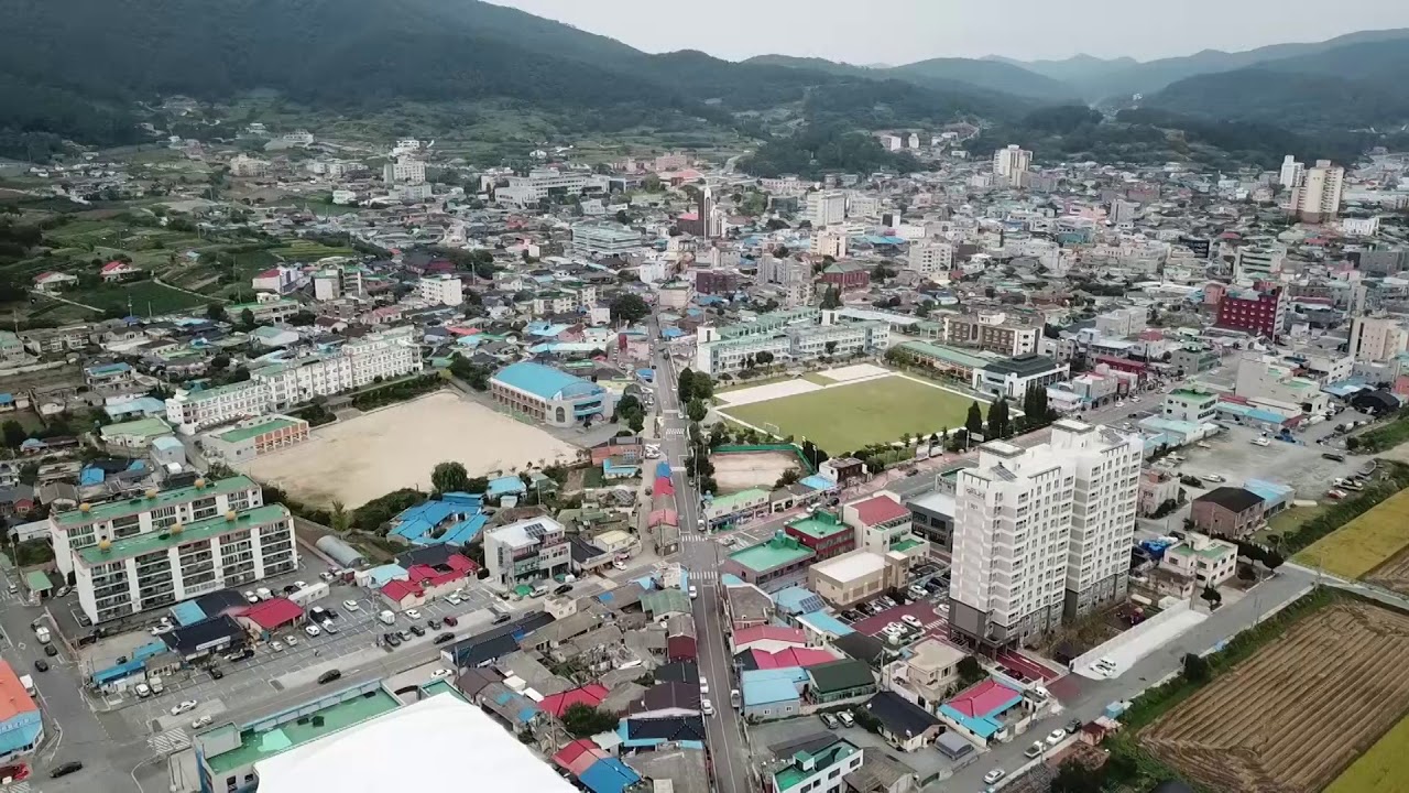 [DJI Mavic Pro] 진도읍 전경