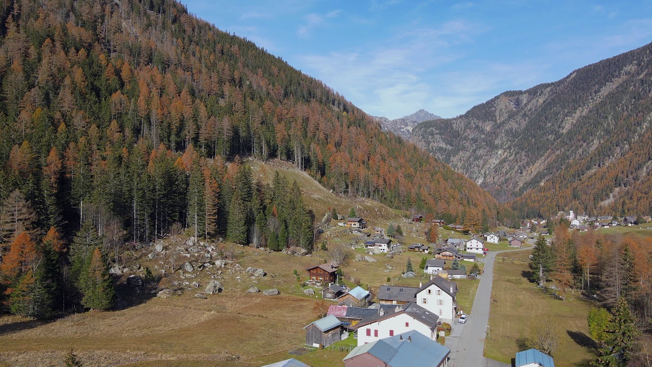 Switzerland-Drone - Trient - 2020