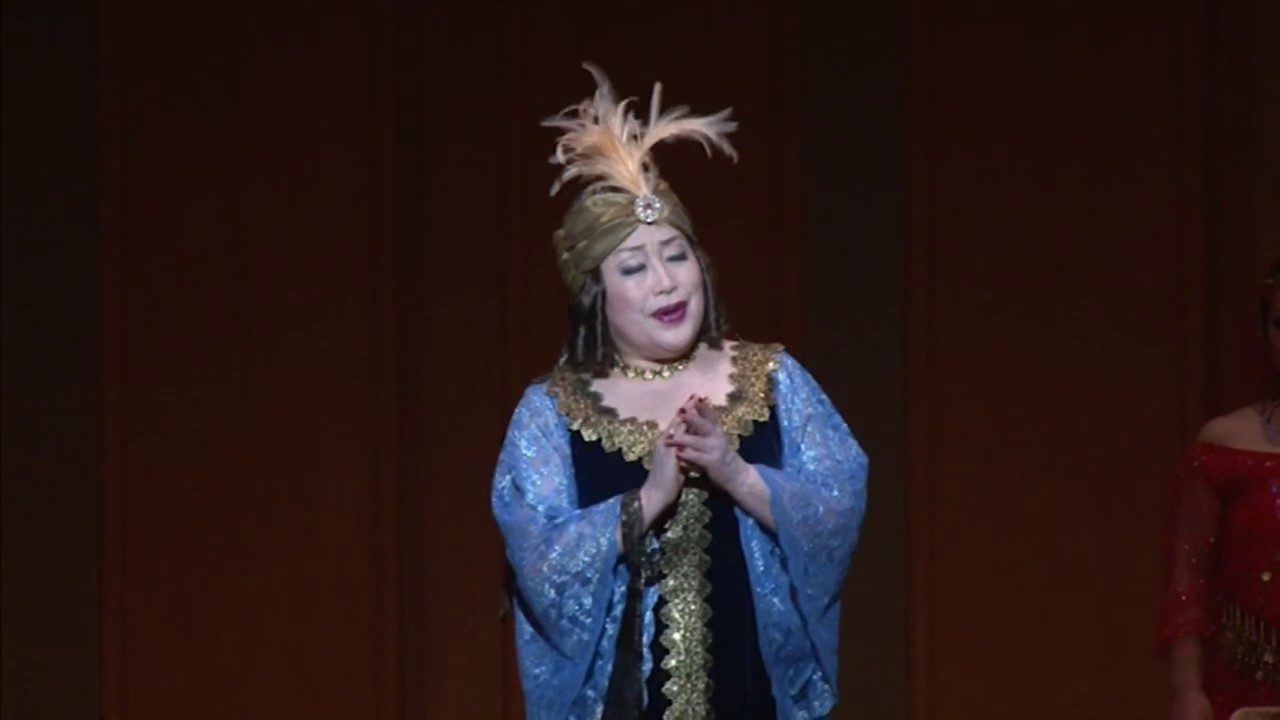 関定子(ソプラノ)のアドリアーナ・ルクヴルール～「私は創造の神の慎ましい下僕にすぎません」