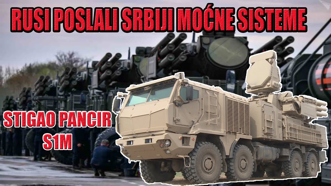 SRBIJI ISPORUČENI SISTEMI PVO PANCIR S1M