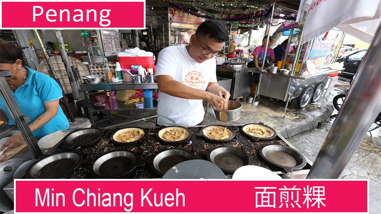 Penang Pancake&rsquo;s Corner Min Chiang Kueh 面煎粿 Apom Balik One of Malaysia Penang Tastiest Pancake