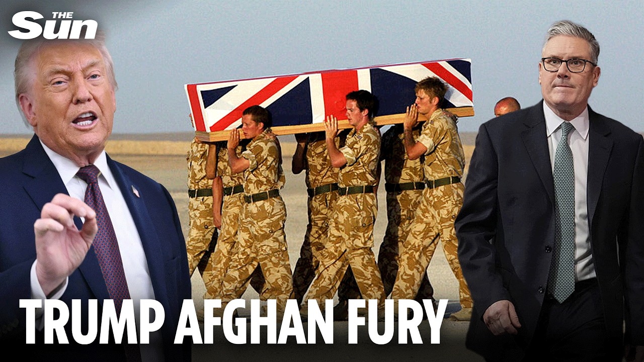 Furious Starmer lays into Trump for claiming British troops ‘stayed back from Afghan frontlines’