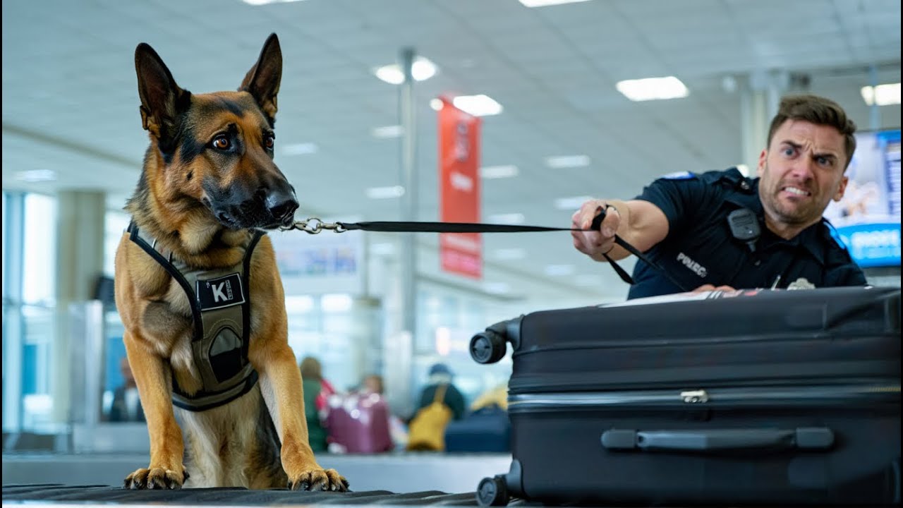 Hans partner var ingen vanlig hund. Det han avslørte på flyplassen endret alt for alltid