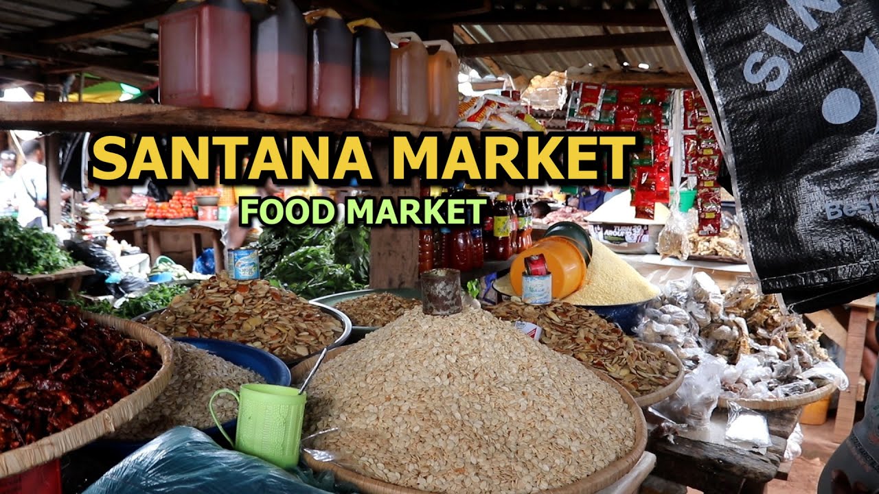 My visit to popular Santana market in Benin city watch the price of food items how much can cook 4 u