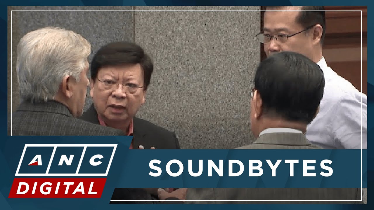 LOOK: Gatchalian, Sotto, Hontiveros talk to Marcoleta after move to confront Remulla | ANC