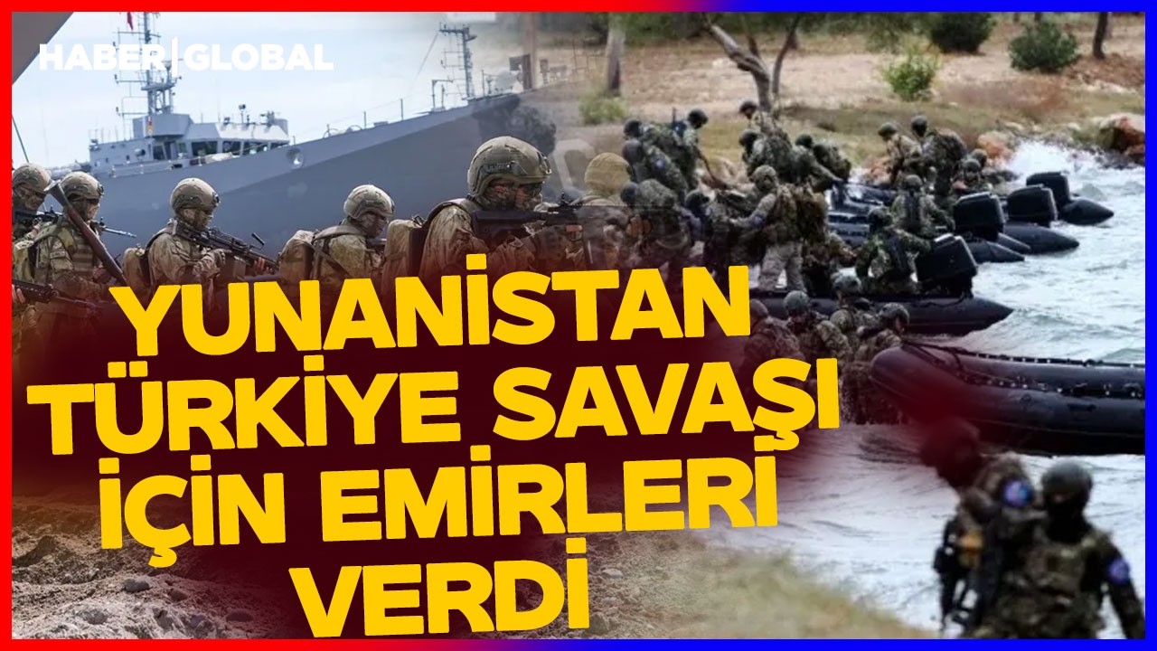 YUNANİSTAN T&Uuml;RKİYE SAVAŞINA HAZIRLANIYOR! &Ouml;nce Tehdit Ardından Orduya Emir: Savaş U&ccedil;akları Sınıra...