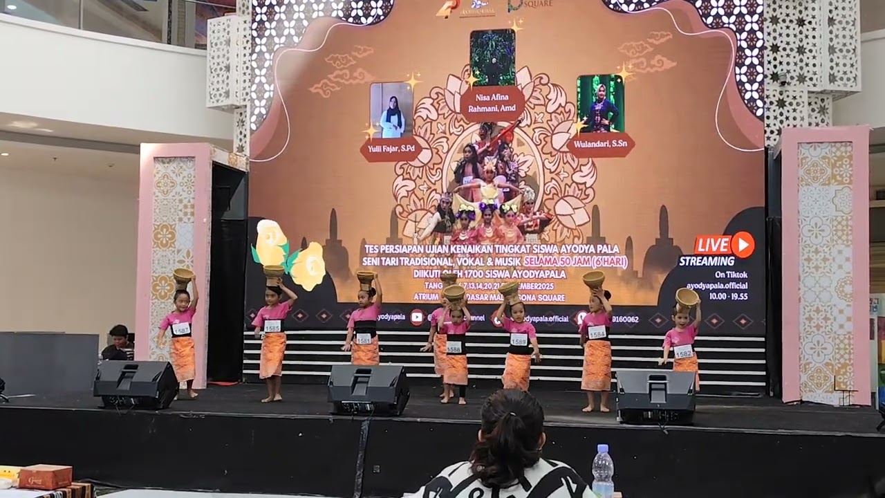 Pra ujian tari bakul, tari tradisional #tarianaktk #ayodyapala #tarianak