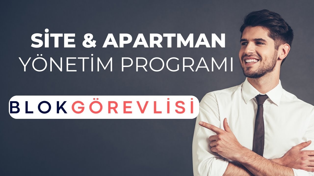 Site ve Apartman Yönetiminde Yeni Nesil Çözüm - Blok Görevlisi Programı