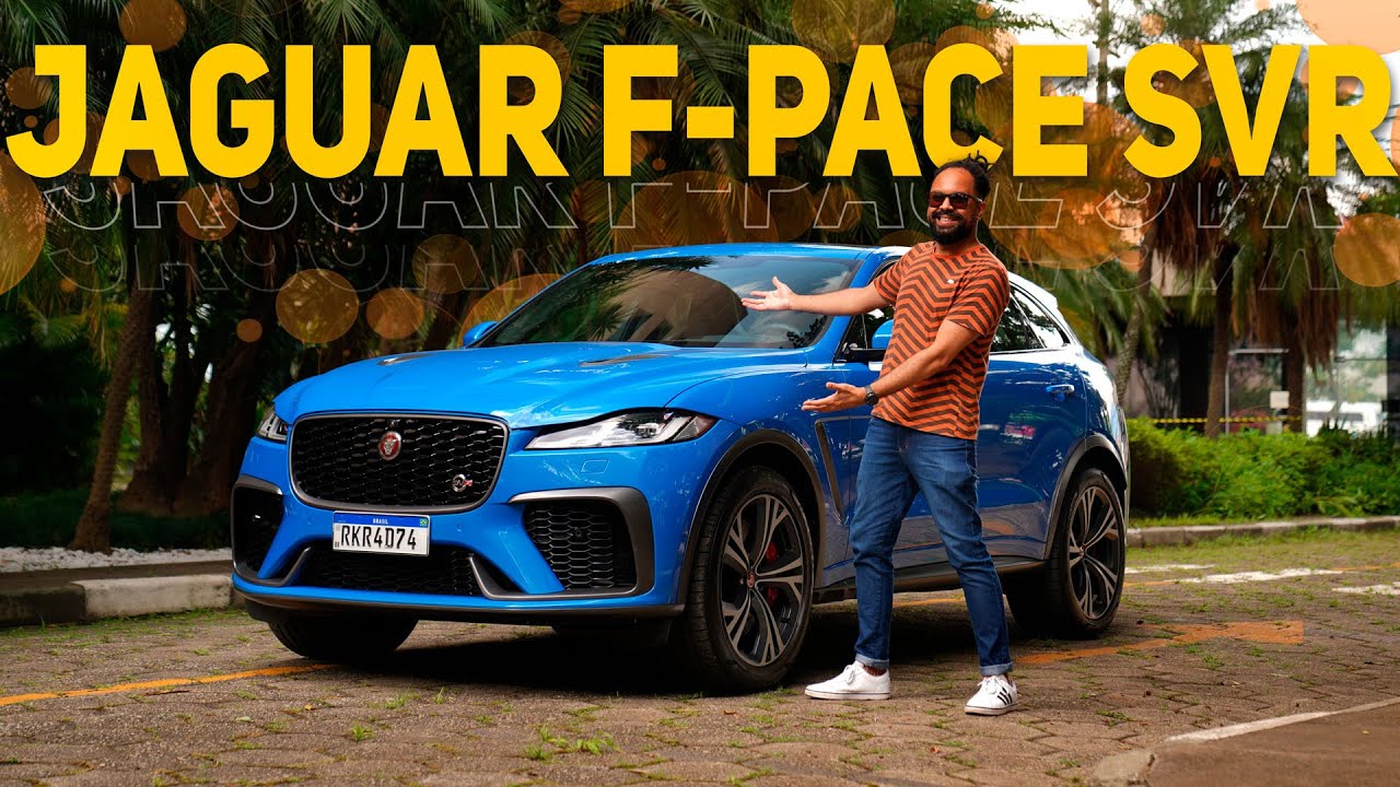 JAGUAR F-PACE SVR, CARA DE SUV E COMPORTAMENTO DE ESPORTIVO