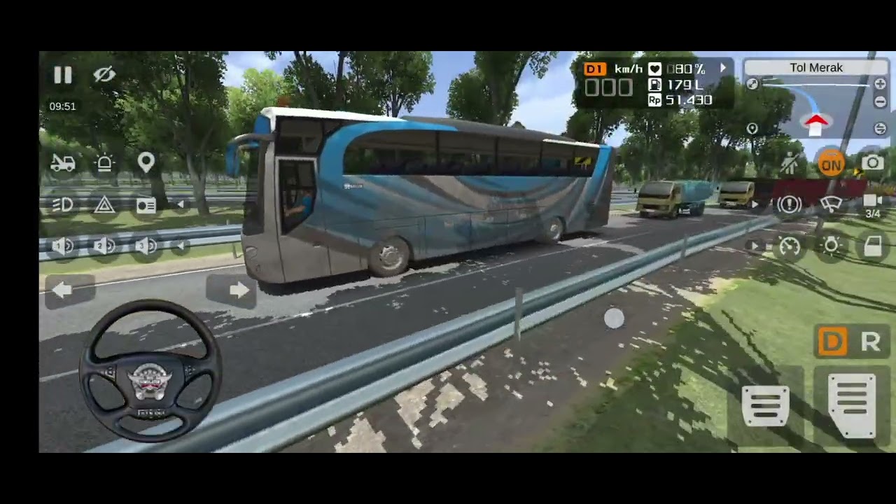 🚍🔥 Modified Bus Gameplay | Bus Simulator Indonesia 🇮🇩 | Ultra Realistic Drive