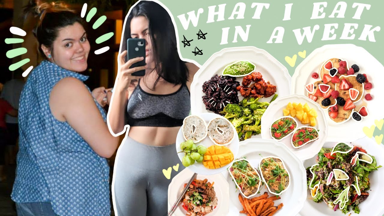 WHAT I EAT IN A WEEK TO LOSE WEIGHT| Healthy, Realistic, Vegan | EATING WHAT I WANT