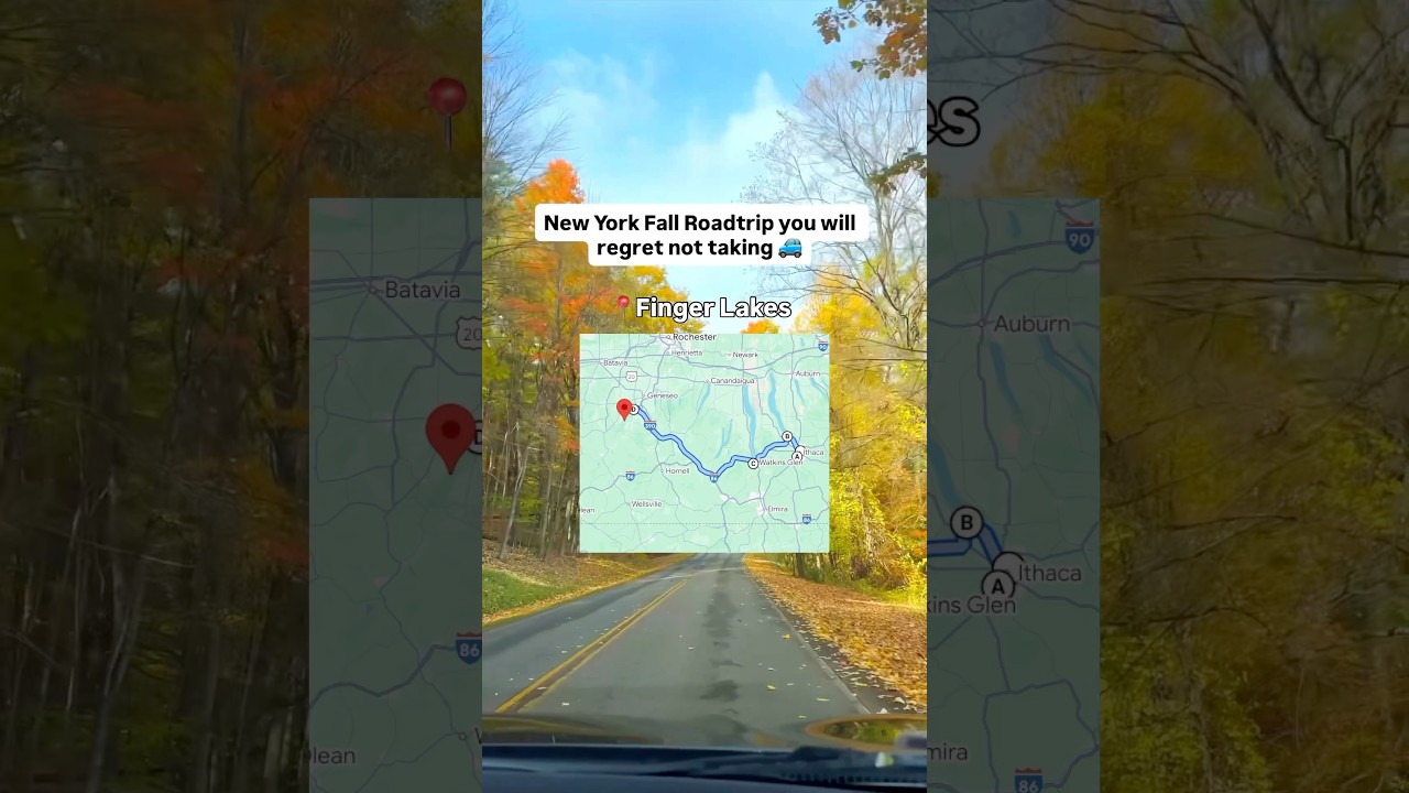 Best New York Fall Roadtrip: Finger Lakes #autumninnewyork