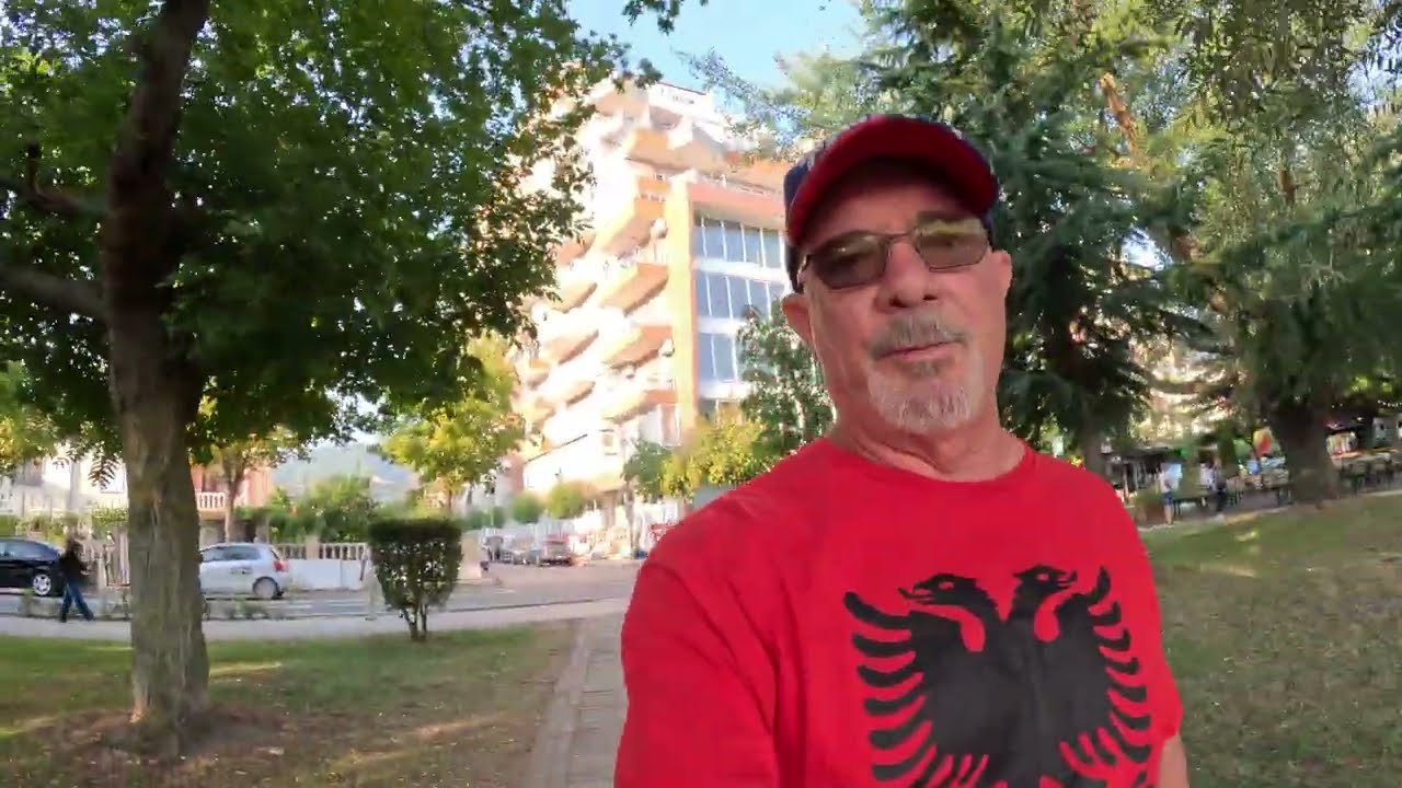 Pogradec Albania beach walk