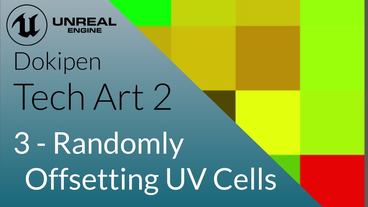 Random Splat Cell Offsets - Unreal Engine 4 Tech Art S02E03