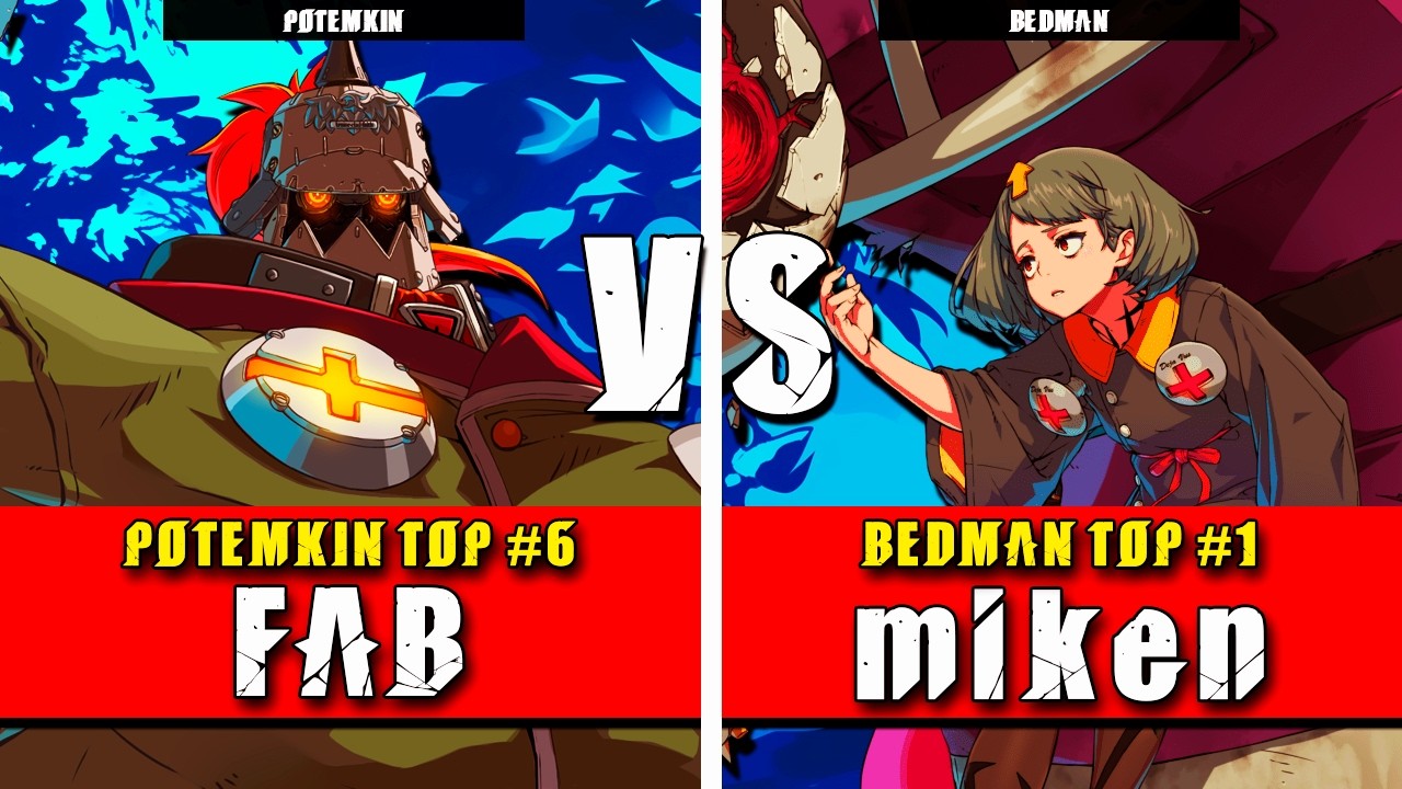 GGST | FAB (Potemkin) VS miken (Bedman) | Guilty Gear Strive High level gameplay