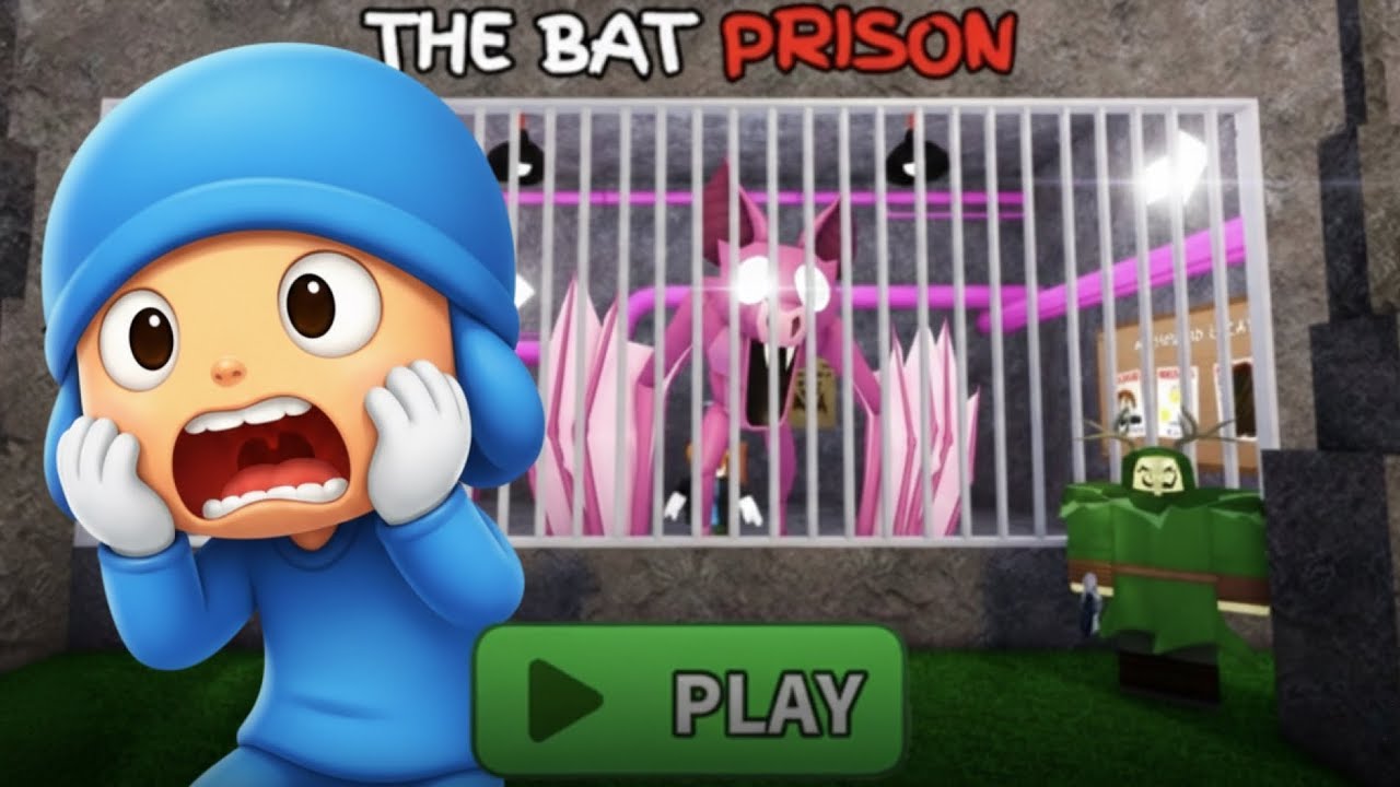 THE BAT IS CHASING ME! 99 Nights in Forest Prison Run