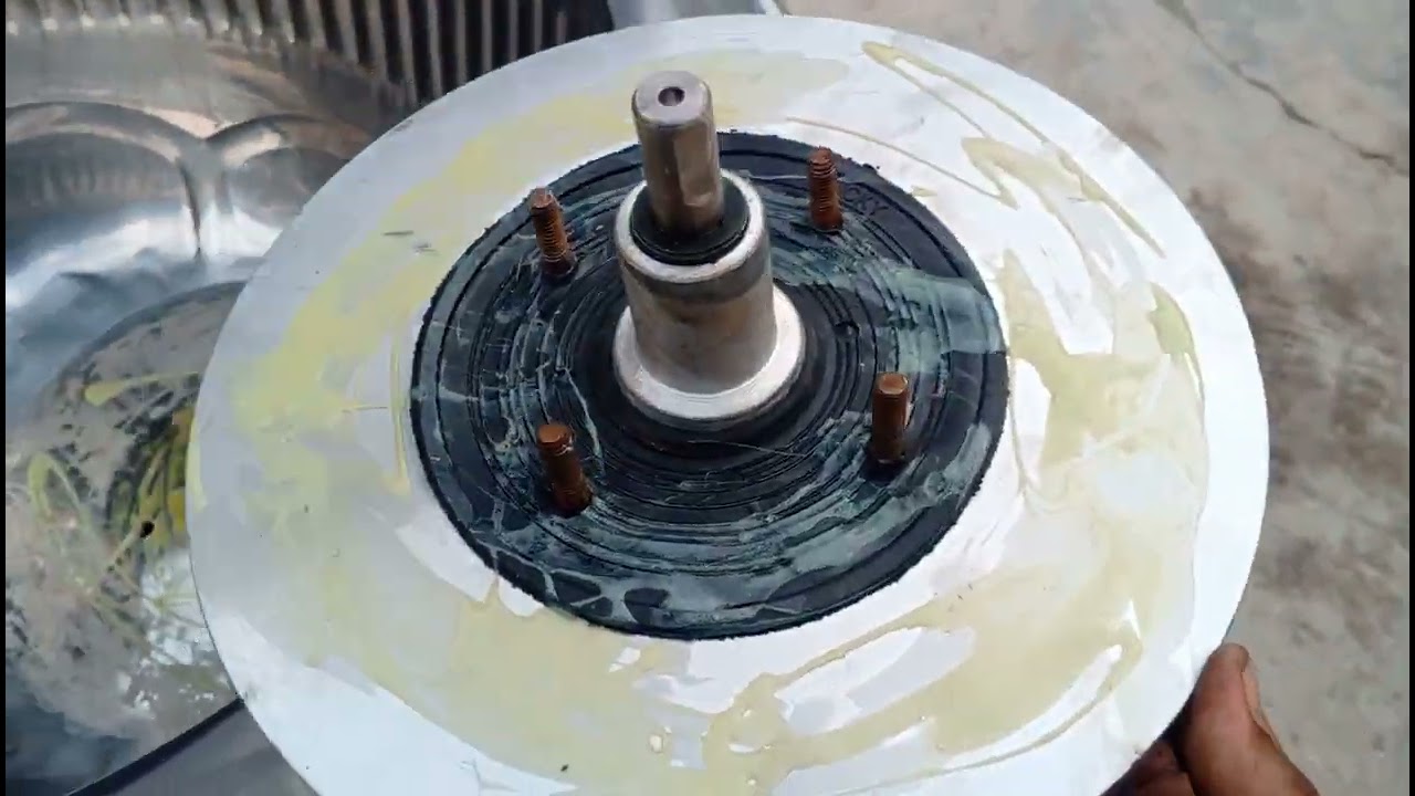 Method to replace the washing machine rooter plate at home...