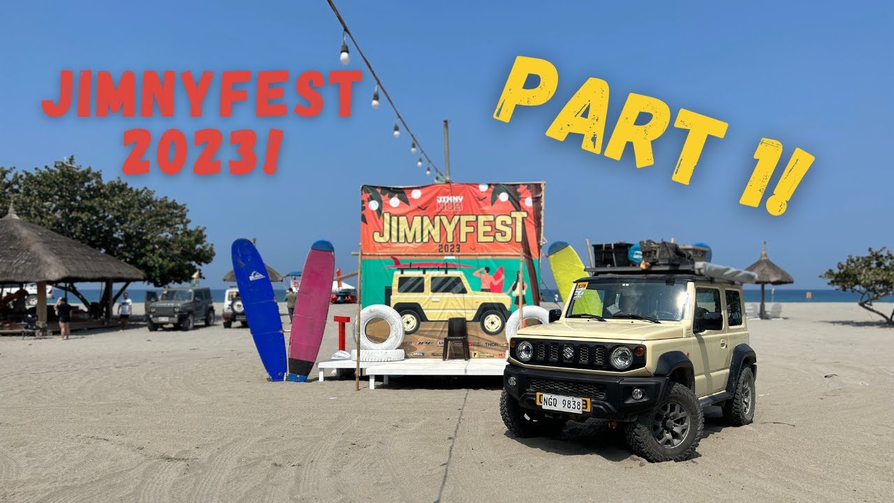 JimnyFest 2023 PART 1 | Suzuki Jimny JB74 | JB43 | Lake Mapanuepe to Crystal Beach Resort