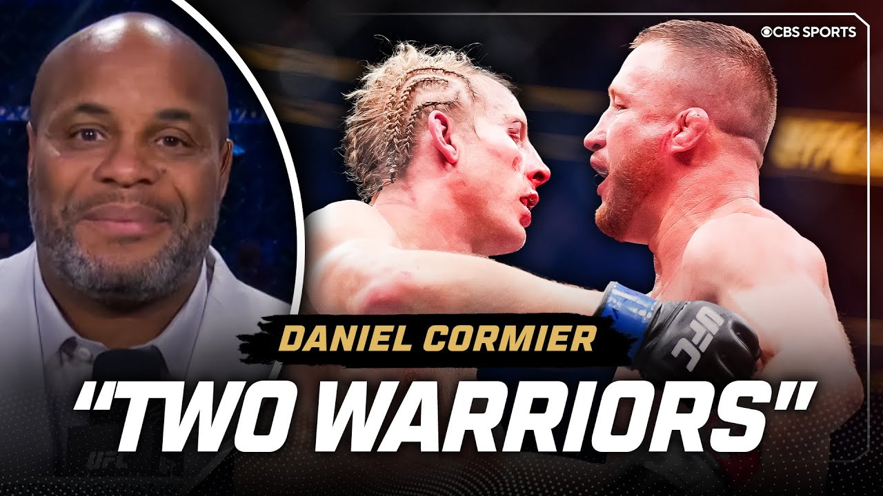 Daniel Cormier calls Justin Gaethje & Paddy Pimblett 'two warriors' after EPIC bout | UFC 324 Recap