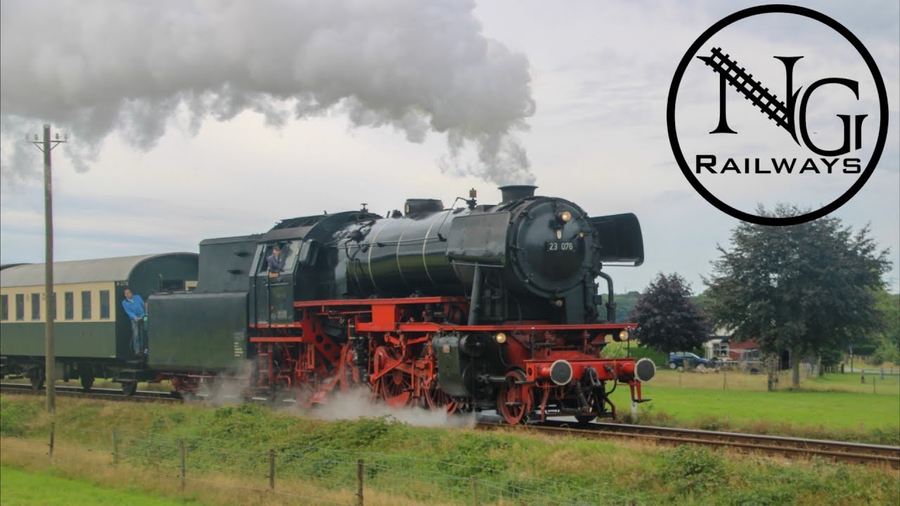 1 september 2019 De VSM 23 076 met de groene dienstregeling