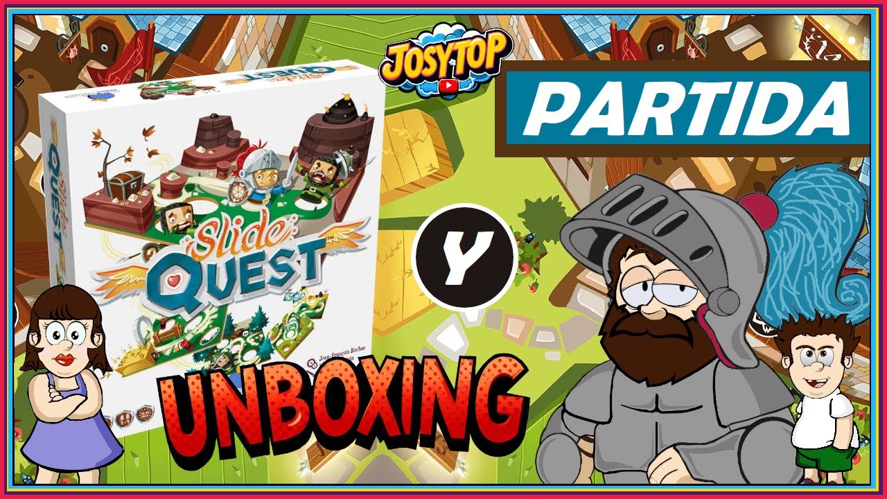 SLIDE QUEST Unboxing y Partida