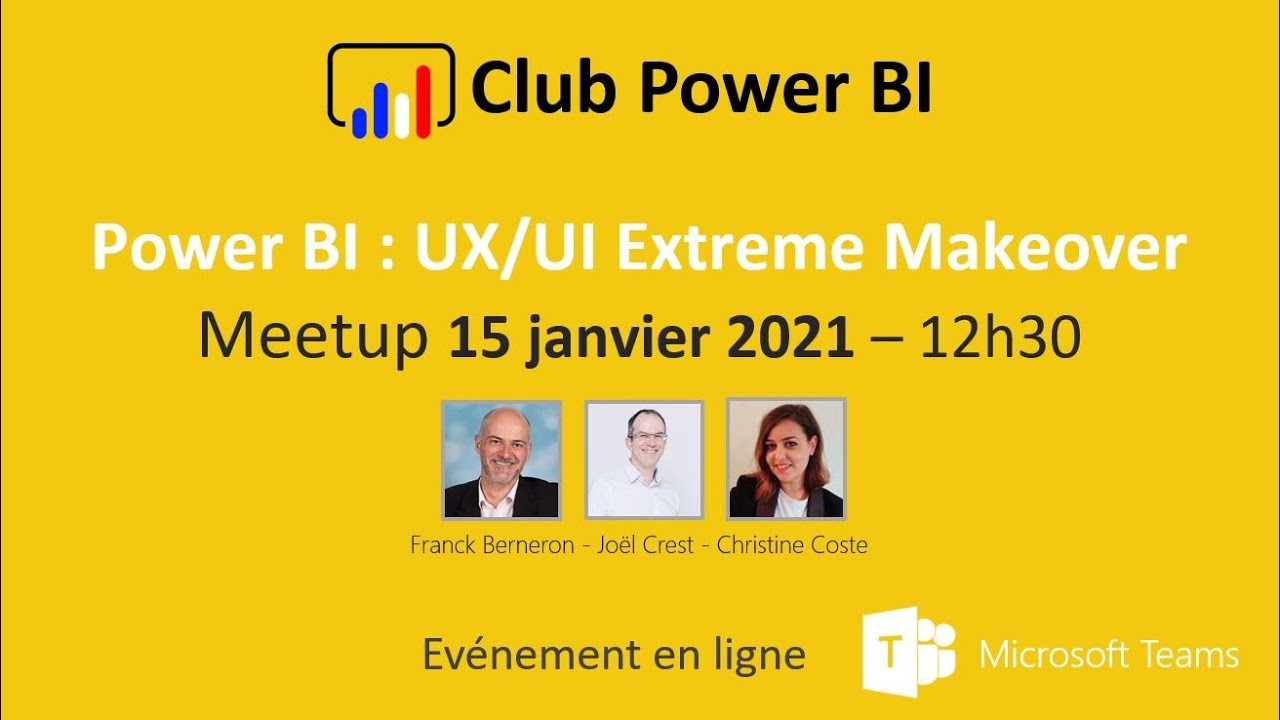 [Marseille] - Power BI : UX/UI Extreme Makeover