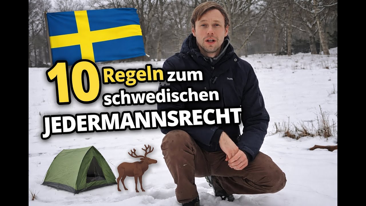 Schweden Jedermannsrecht – 10 wichtige Tipps für Reisende & Camper