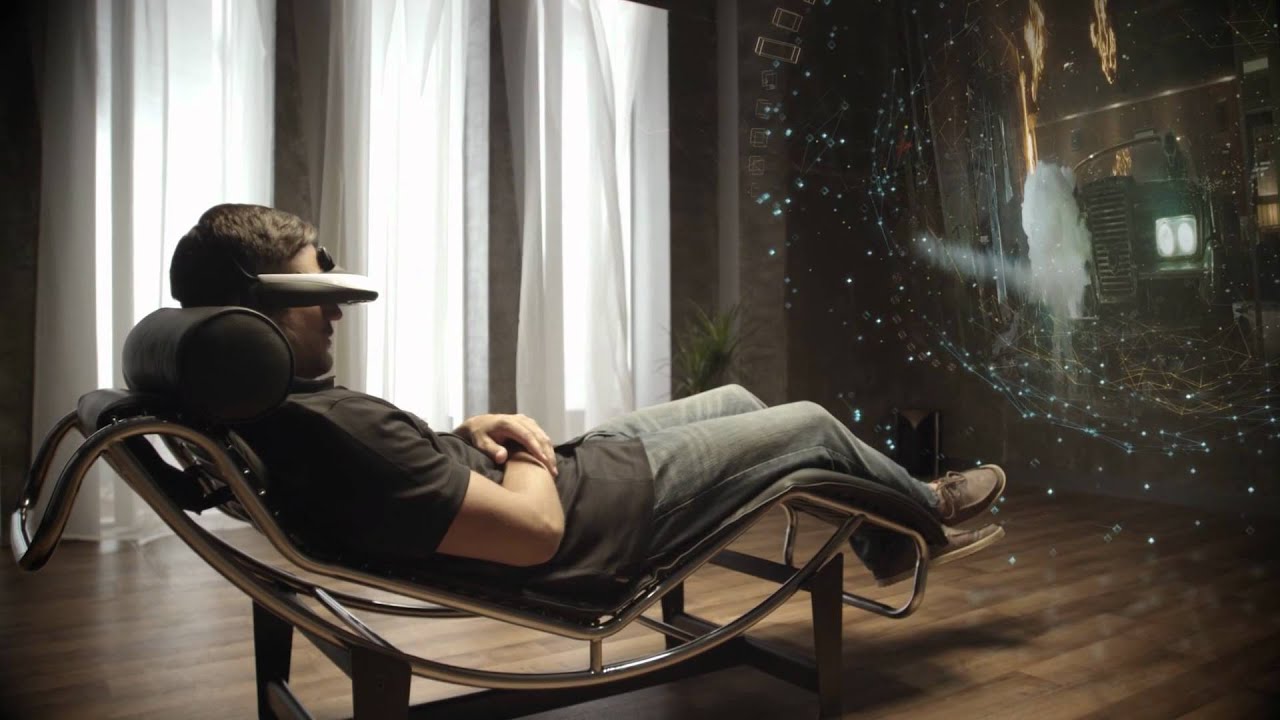 HD OLED Head Mounted Display 