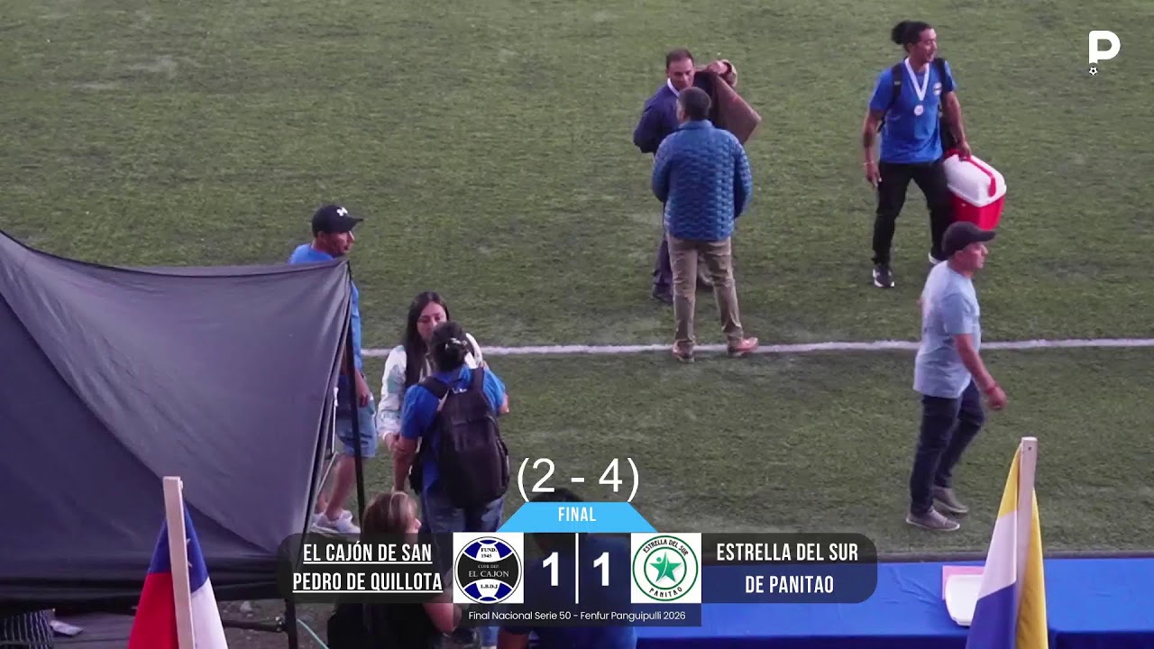EN VIVO | Final Fenfur Serie 50 - El Cajón de San Pedro de Quillota vs Estrella del Sur de Panitao