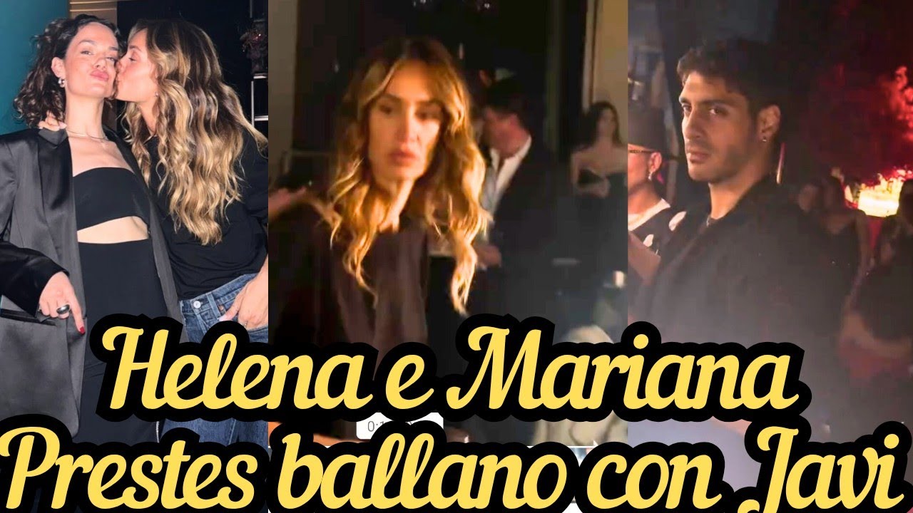 JAVIER MARTINEZ, HELENA e MARIANA PRESTES, FEDERICO CHIMIRRI scatenati in pista ❤️❤️