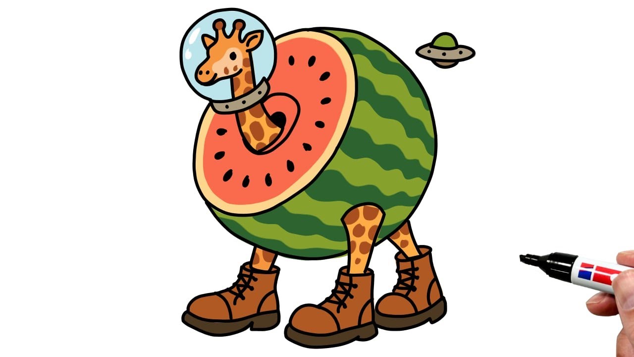 How to Draw Giraffa Celeste