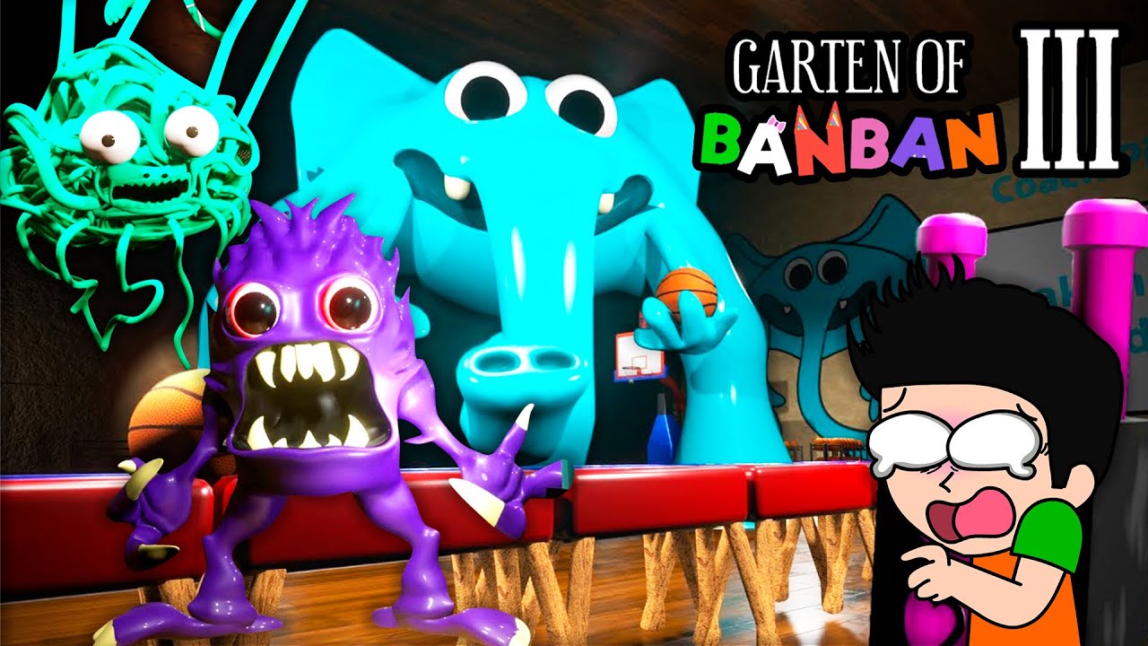 ME ENFRENTO A LOS NUEVOS PERSONAJES DE GARTEN OF BANBAN 3 😱 | DESCUBRO LUGARES SECRETOS 😨|JONDRES GC