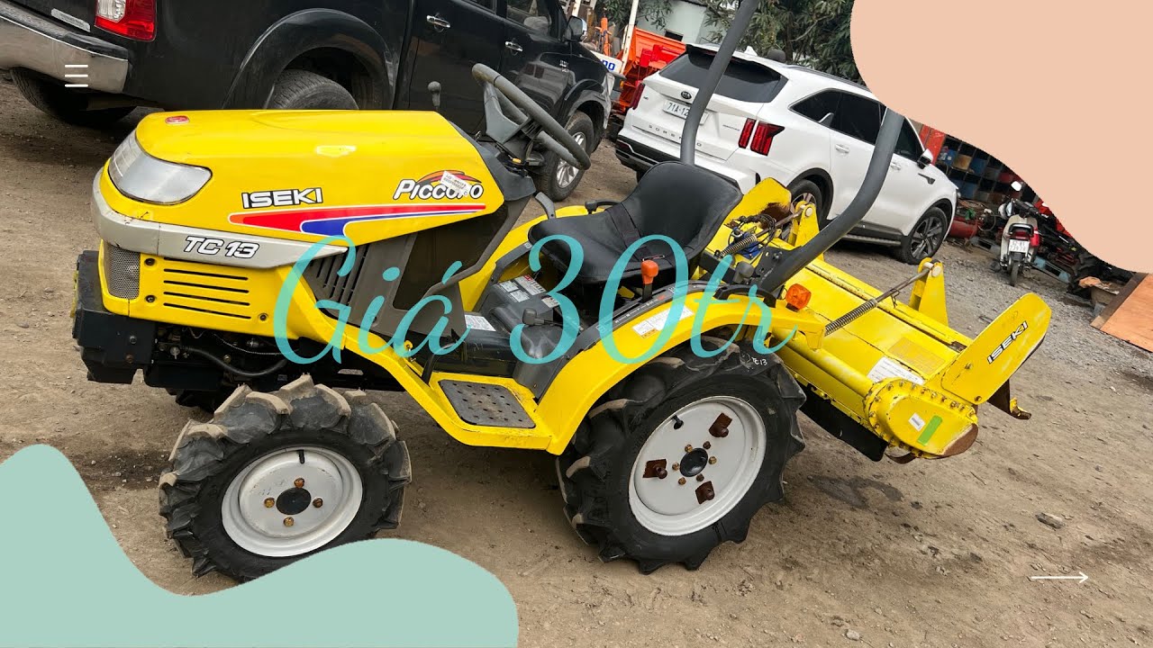 Máy Cày ISEKI PICCORO TC13 MINI QUÁ ĐẸP Báo Giá Luon Trong Video | NNC Tân Phuc Khang | 0937892345