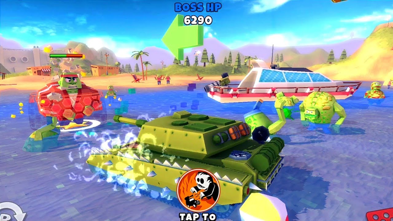 The Indestructible Tank Invades All Valley Zombies | Zombie Offroad Safari Android Gameplay HD
