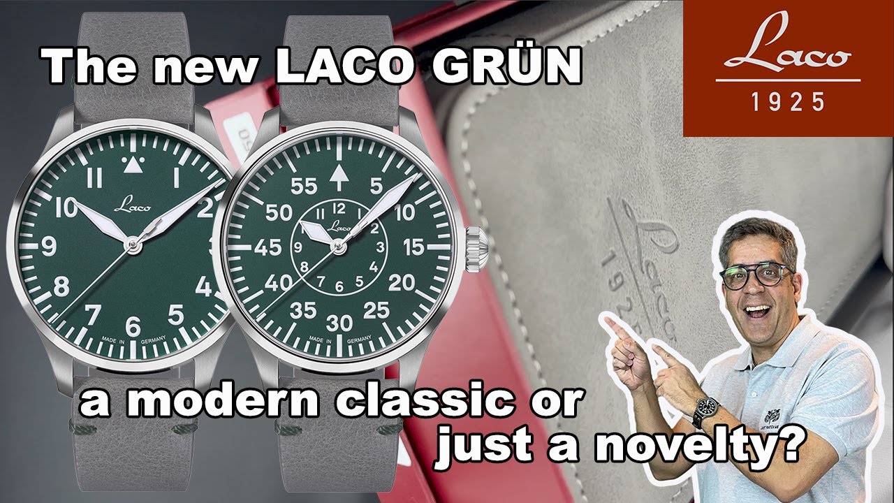 The new Aachen & Augsburg Gr&uuml;n limited edition from LACO, a modern classics or the latest novelty.