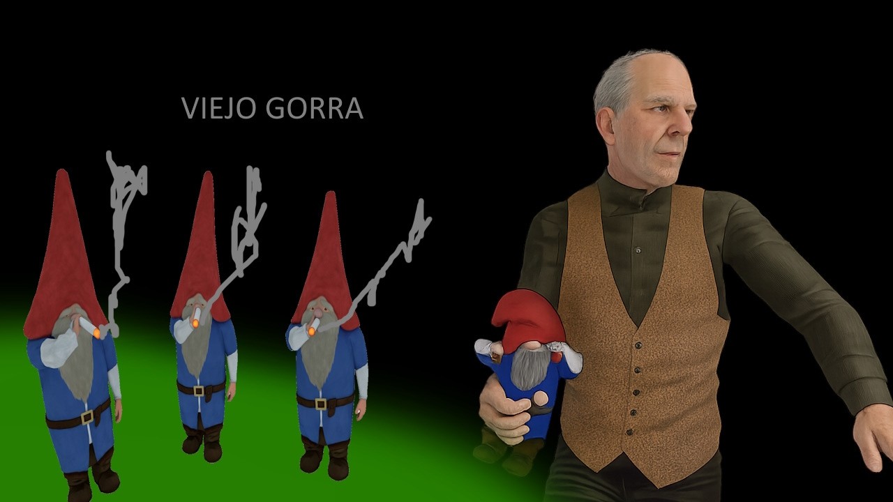 somos Gnomos invadiendo a un viejo