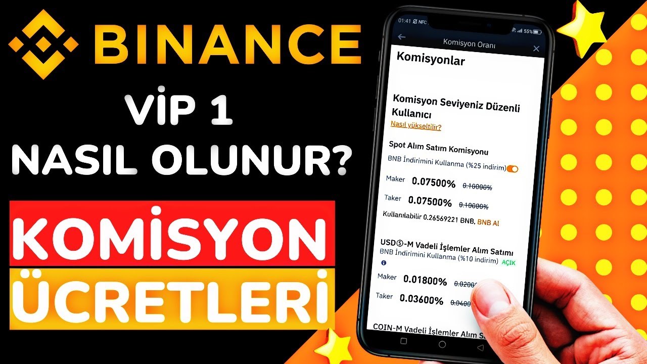 Binance Borsası | Komisyon &Uuml;cretleri Nasıl Azaltılır? - VİP 1 NASIL OLUNUR? | Binance VİP Arttırma!