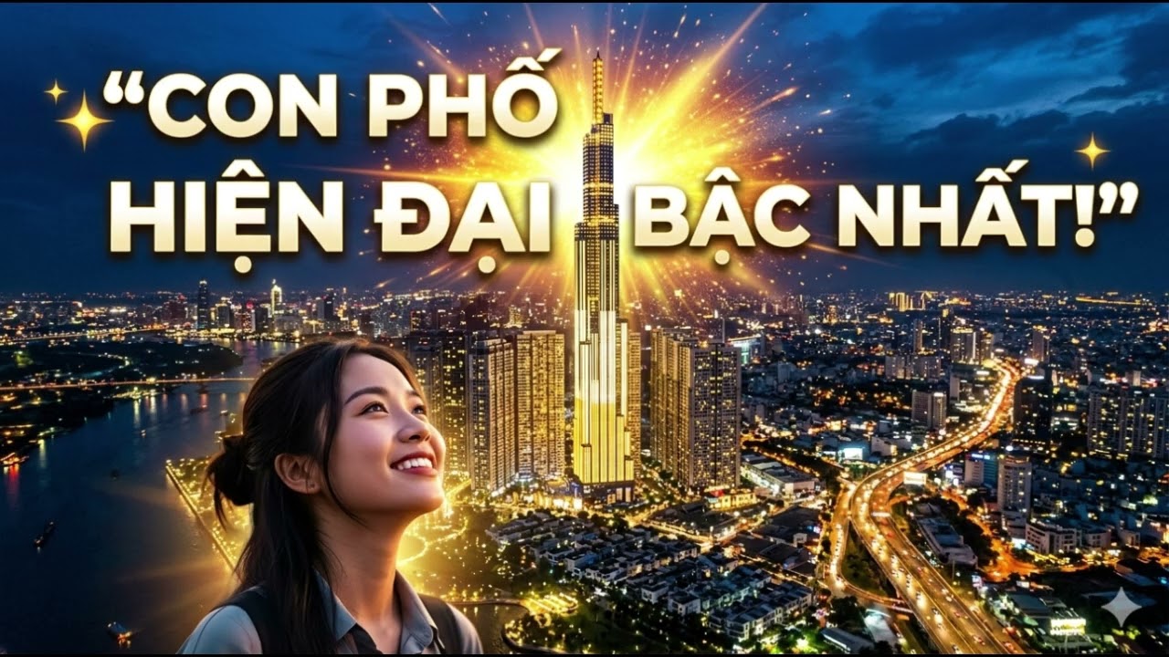 SÀI GÒN VỚI NHỮNG CON PHỐ HIỆN ĐẠI BẬC NHẤT | Thành Phố Không Ngủ Và Những Giấc Mơ Chạm Trời