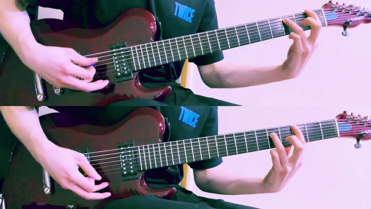 DIR EN GREY - 人間を被る (Ningen wo kaburu) Guitar Cover